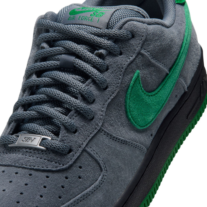 Air Force 1 SE (Cool Grey/Court Green-Black-Court Green)