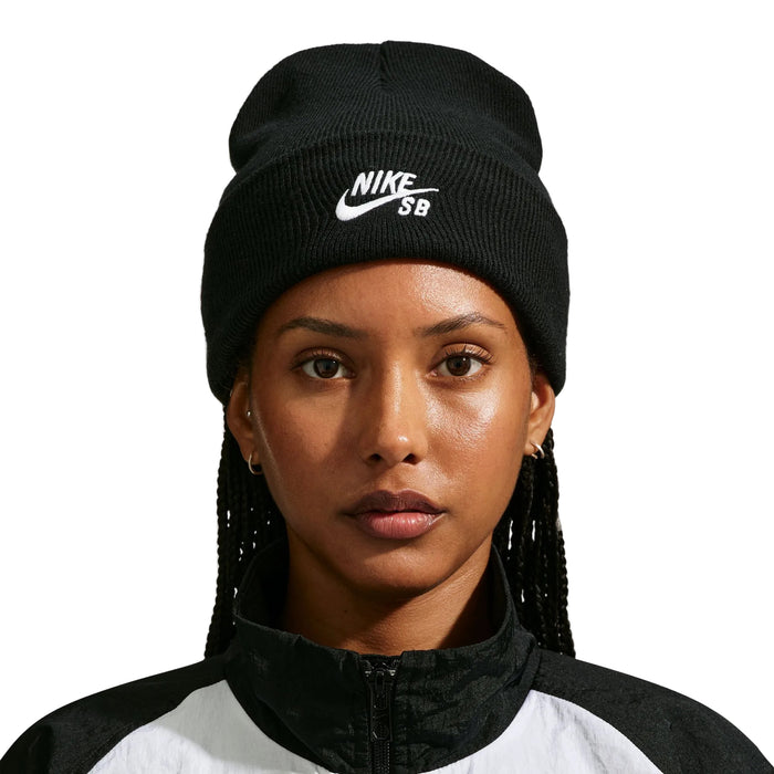 Peak Beanie (Black)
