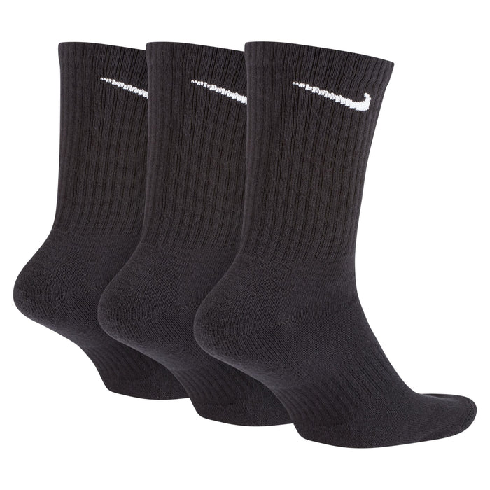 Everyday Plus Cushioned Crew Socks (Black)