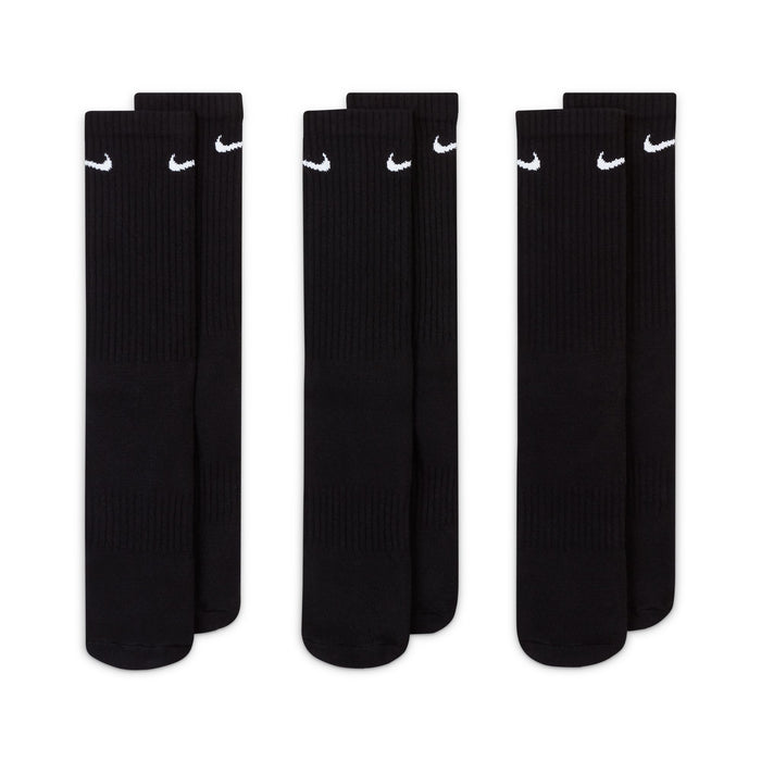 Everyday Plus Cushioned Crew Socks (Black)