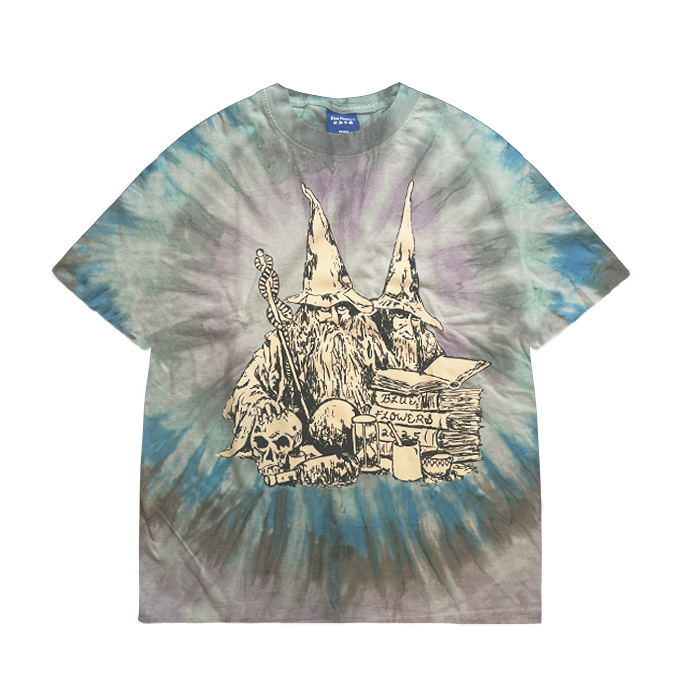 Wizards Tee By Kevin Emerson for Blue Flowers (Tie Dye)