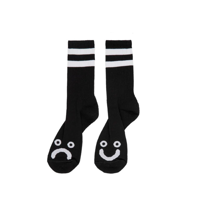 Happy Sad Socks (Black)