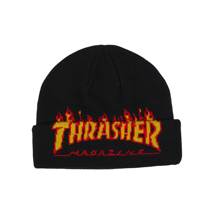 Flame Fold Beanie