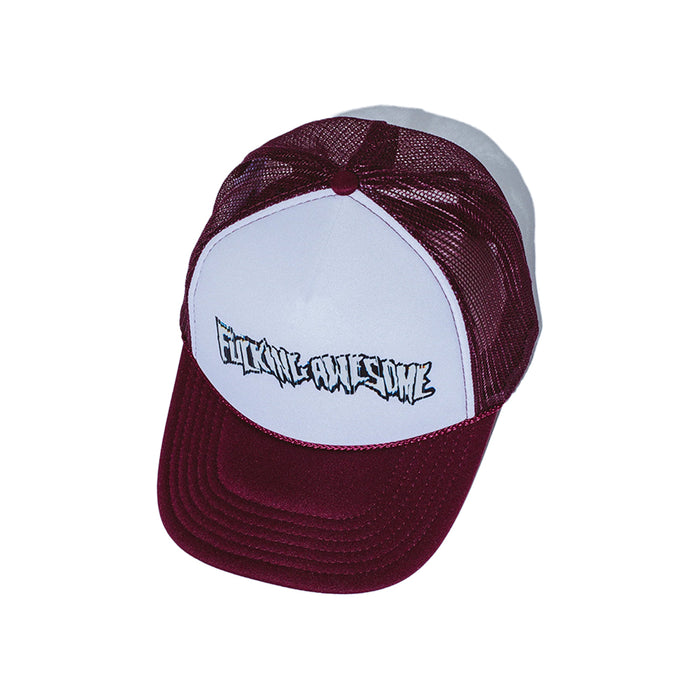 Scanner Warp Stamp Trucker Hat