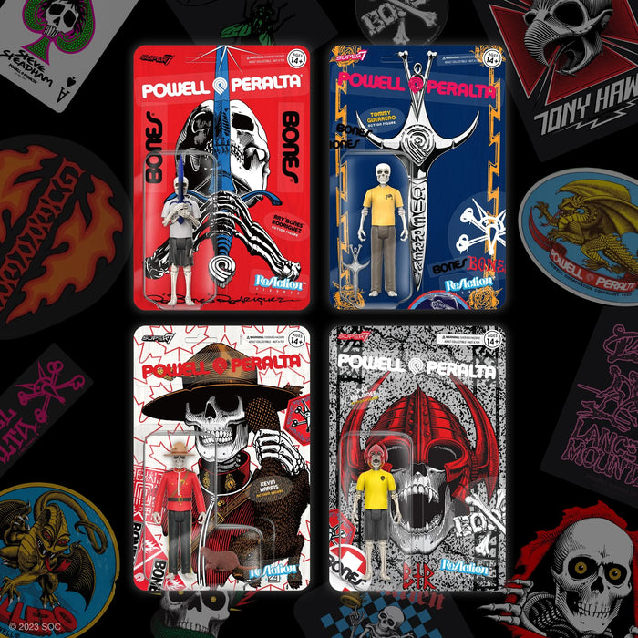 Powell Peralta Wave 4 Re-Action Figure Set by Super7