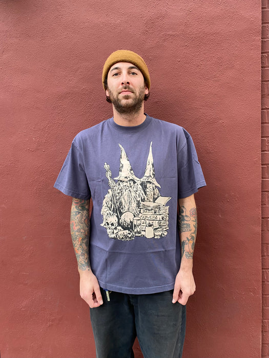 Wizards Tee By Kevin Emerson for Blue Flowers (Washed Navy)