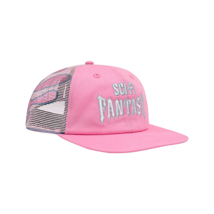 Biker Logo Hat (Pink)