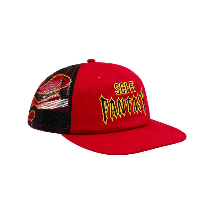 Biker Logo Hat (Red)