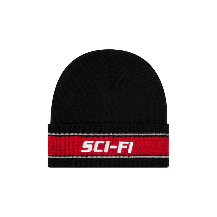 Single Fold Logo Beanie (Black)