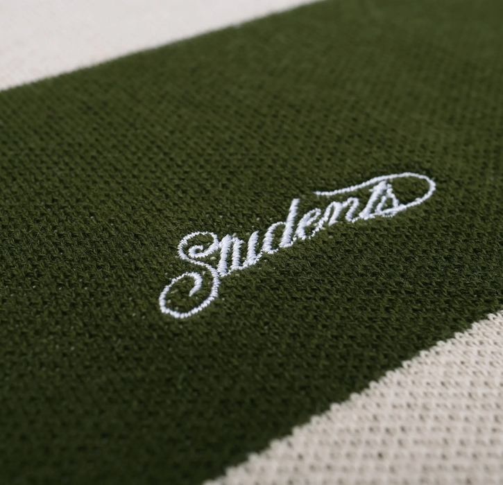 Whittier Knit Polo L/S Sweater (Khaki)