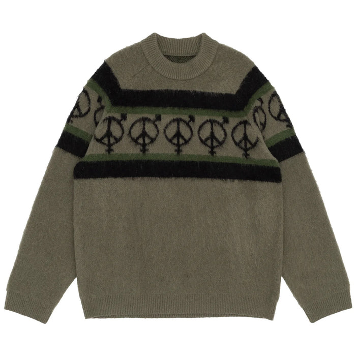 OG Striped Brushed Mohair Sweater