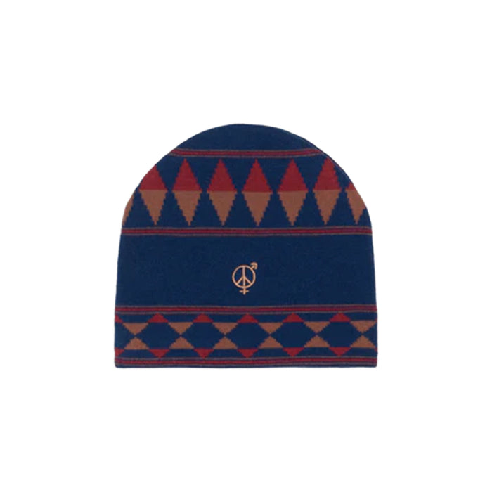 Moroccan Beanie (Mid Blue)