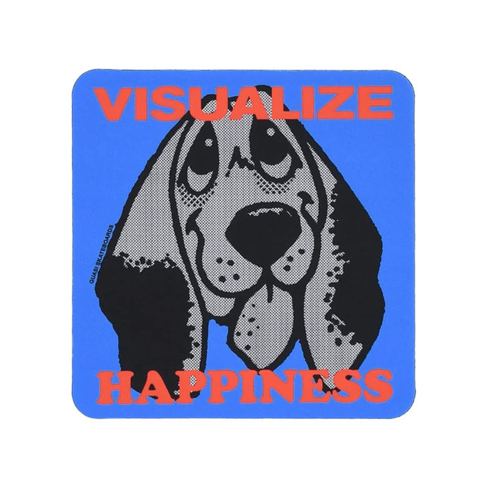 Visualize Happiness Blue Mousepad