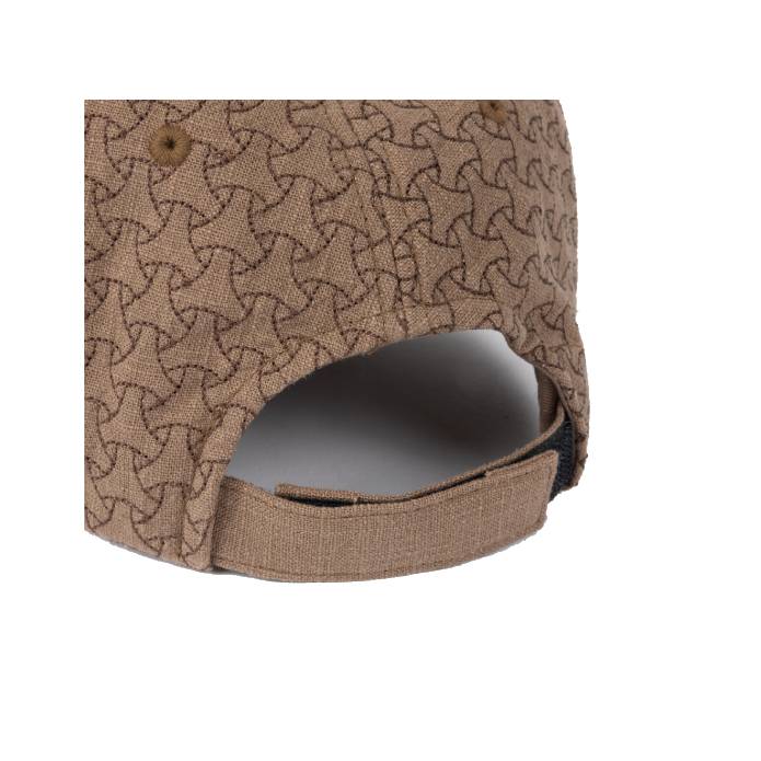 Allover Stitch Worker Cap (Tan)