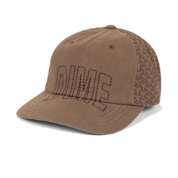 Allover Stitch Worker Cap (Tan)