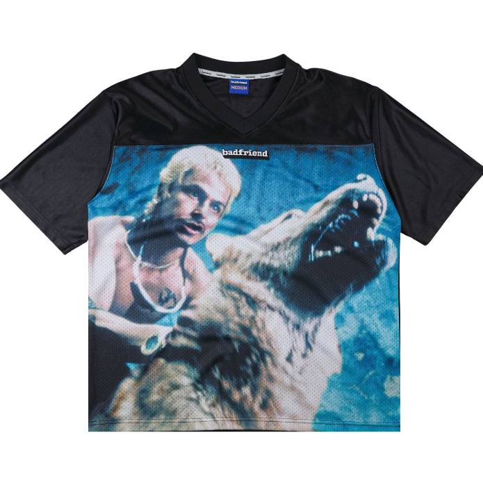 Amores Perros Football Jersey (Black)