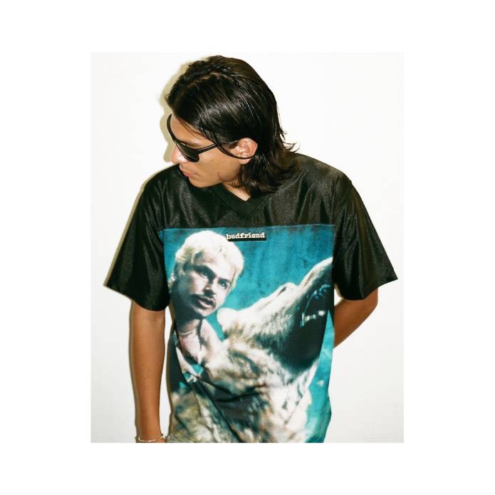 Amores Perros Football Jersey (Black)