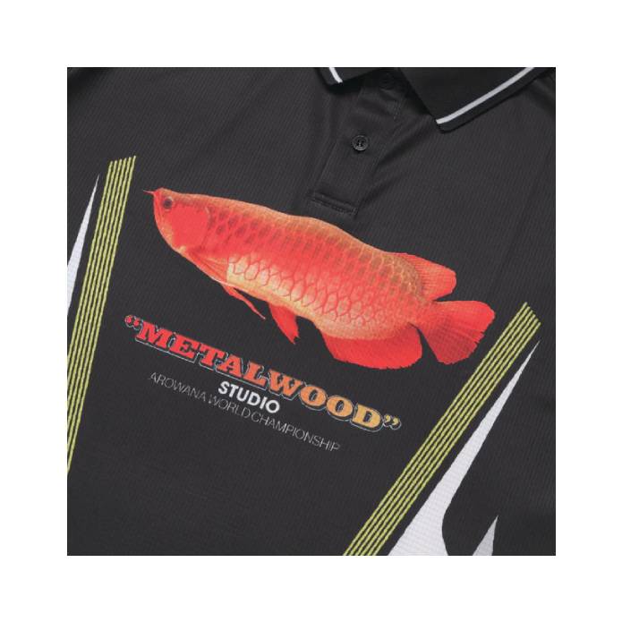 Arowana Sport Polo (Black)