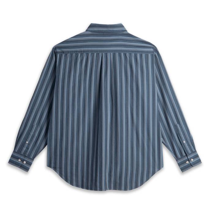 Ben L/S Shirt (Blue Stripe)