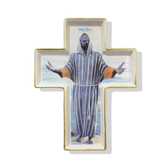 Black Moses Tray (White)