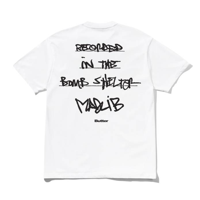 Madlib Bomb Shelter Tee (White)