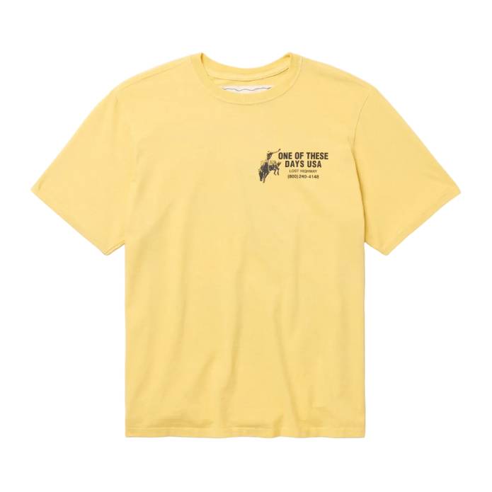 Break On Through T-Shirt (Summer Yellow)