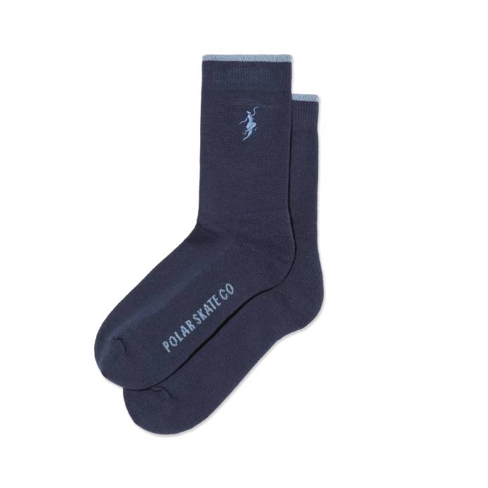 Business Socks No complies Forever (Navy/Light Blue)