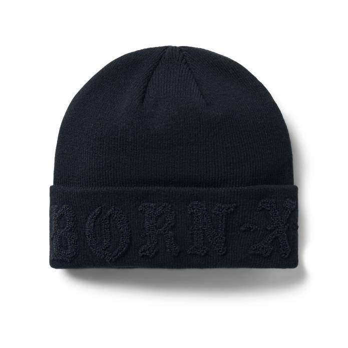 BXR Tonal Knit Beanie (Black)
