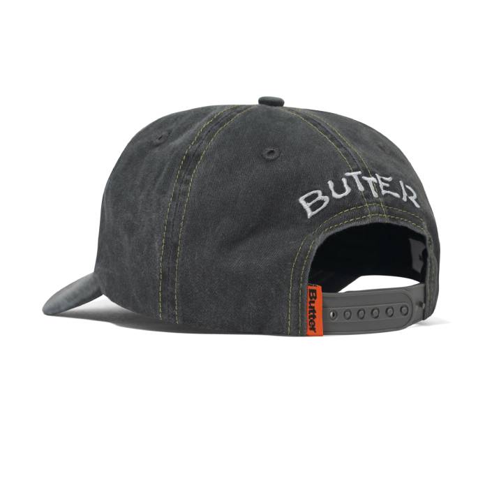 Canine 5 Panel Cap (Washed Black)