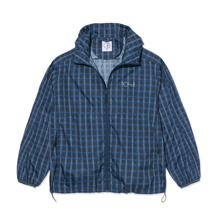 Chase Light Shell Jacket (Blue Check)