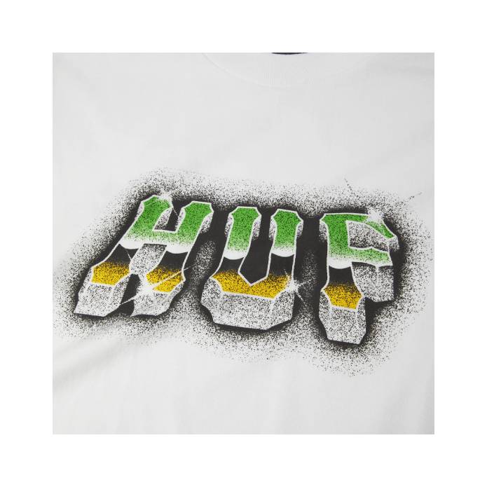 Chrome Grit S/S Tee (White)