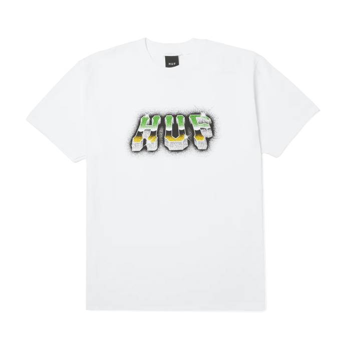 Chrome Grit S/S Tee (White)