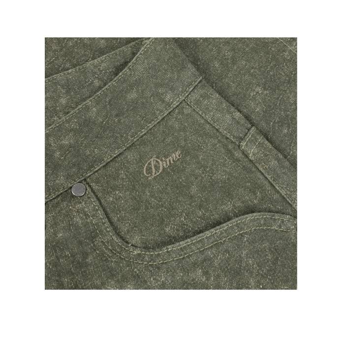 Classic Denim Shorts (Electric Green)
