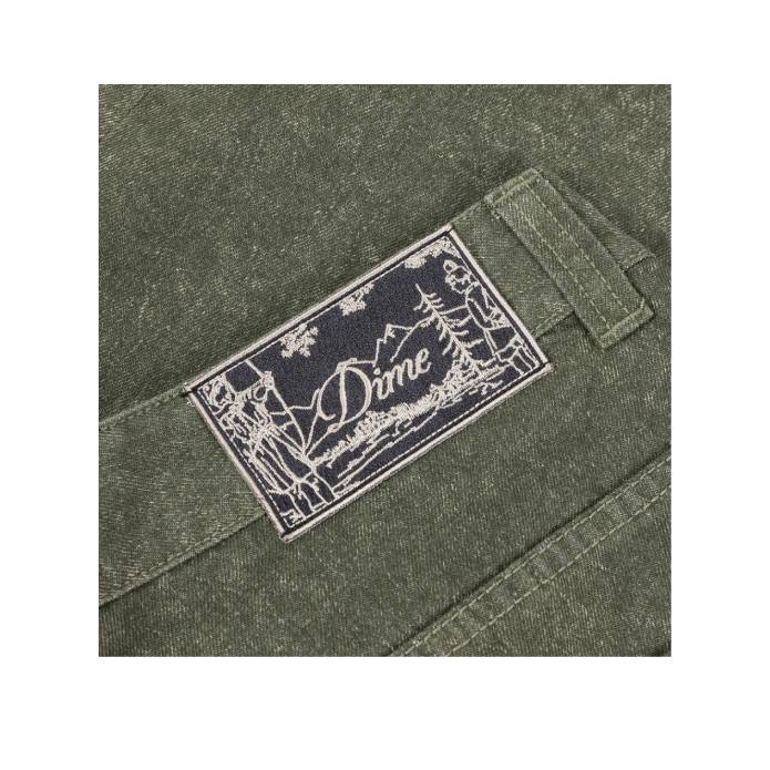 Classic Denim Shorts (Electric Green)