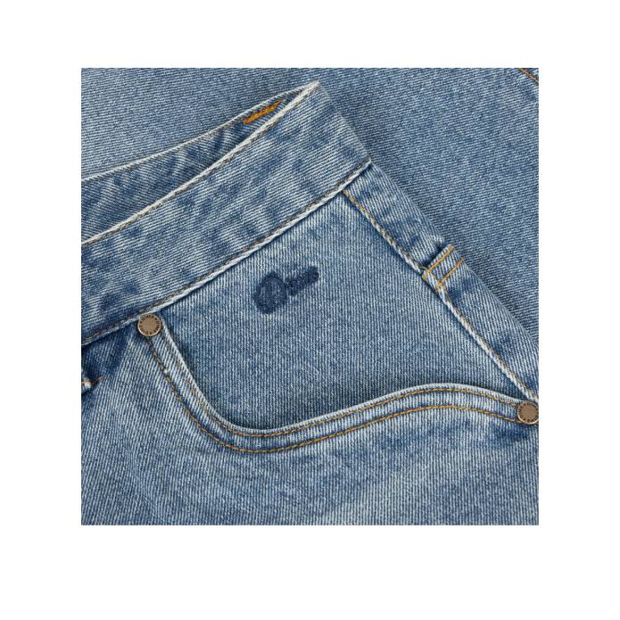 Classic Denim Shorts (Sandblasted Indigo)