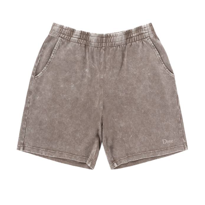Classic Jersey Sweatshorts (Brown Washed)