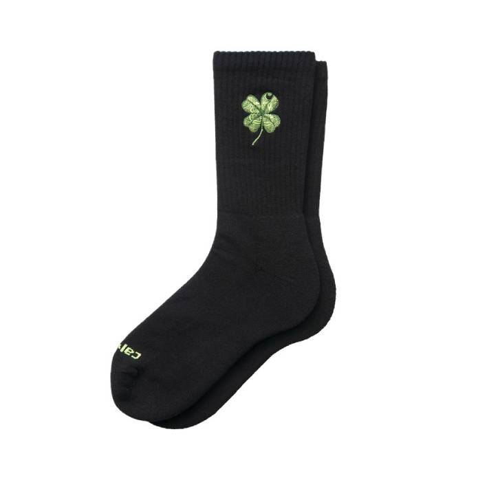 Clover Socks (Black)