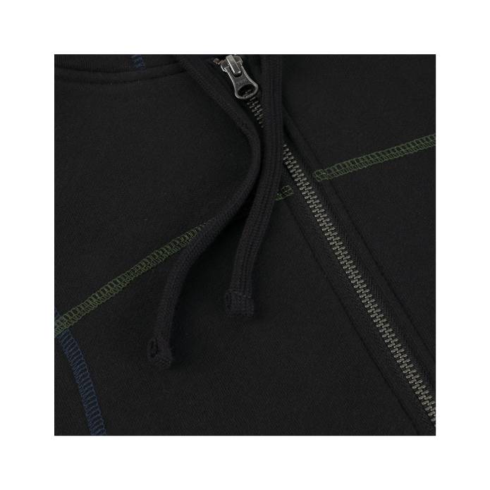 Court Zip Hoodie (Black Multi)