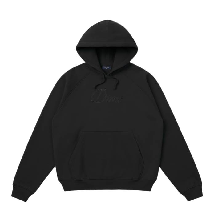 Cursive Hoodie (Black)