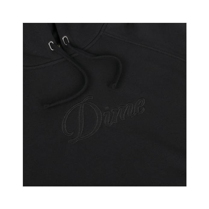 Cursive Hoodie (Black)