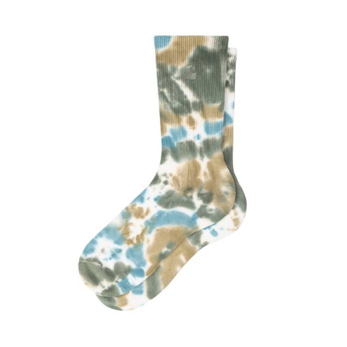 Cusco Socks (Leather/Tourmaline/Dollar Green)