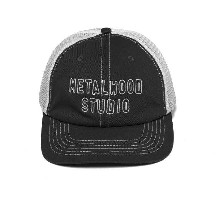 Cutie 6-Panel Trucker Hat (Black)