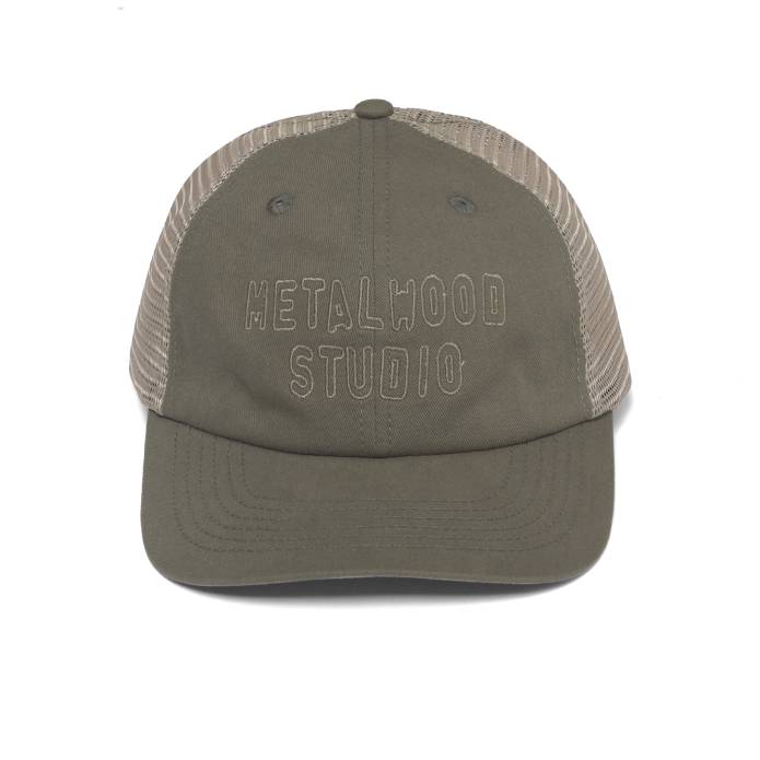 Cutie 6-Panel Trucker Hat (Olive)