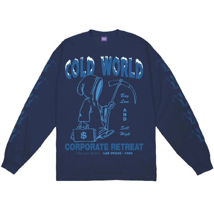 Corporate Retreat Long Sleeve (Navy)