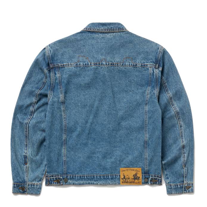 Denim Trucker Jacket (Washed Indigo)