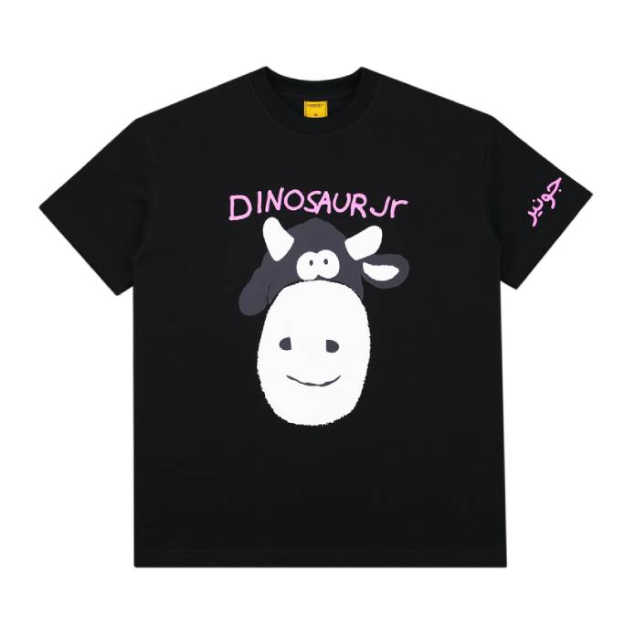 Dinosaur JR. Cow Tee (Black)