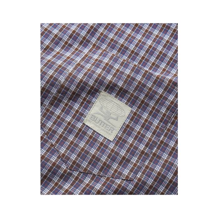 Equipment S/S Shirt (Navy/Brown)