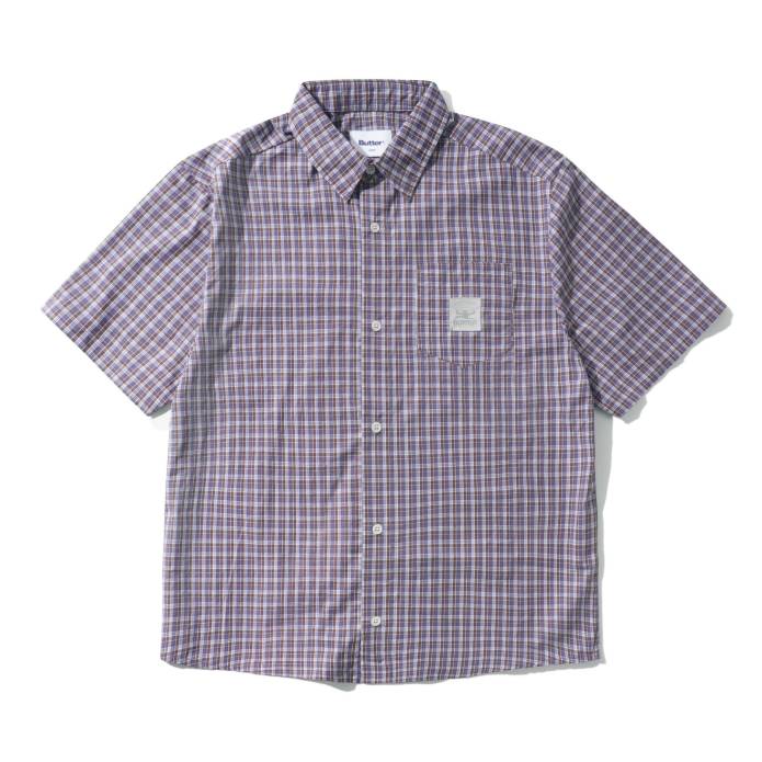 Equipment S/S Shirt (Navy/Brown)