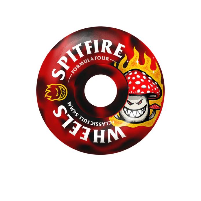 F4 99 Classic Full Shroom Bighead Black/Red Swirl 56mm