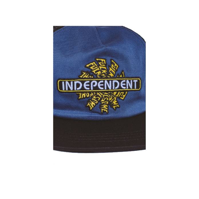 FA x Independent Spiral Logo Trucker (Navy)